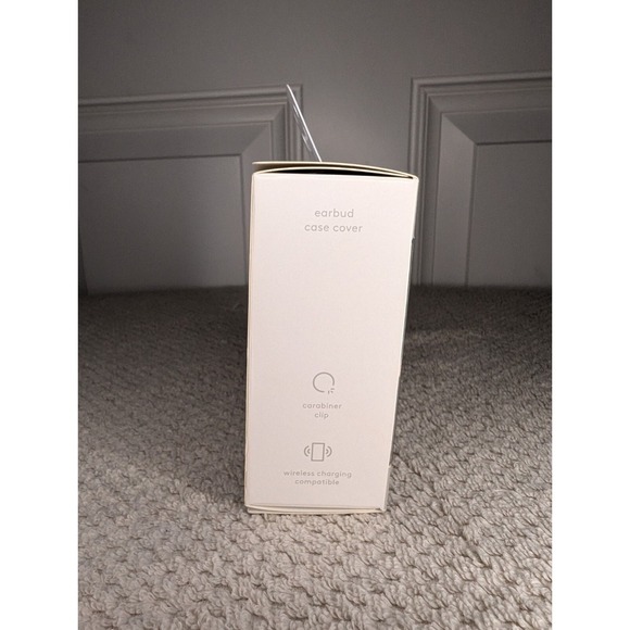 Heyday Earbud Case Cover & Clip Spring Teal Silicone Fits AirPods Gen 1 & 2 NWT - Picture 3 of 4